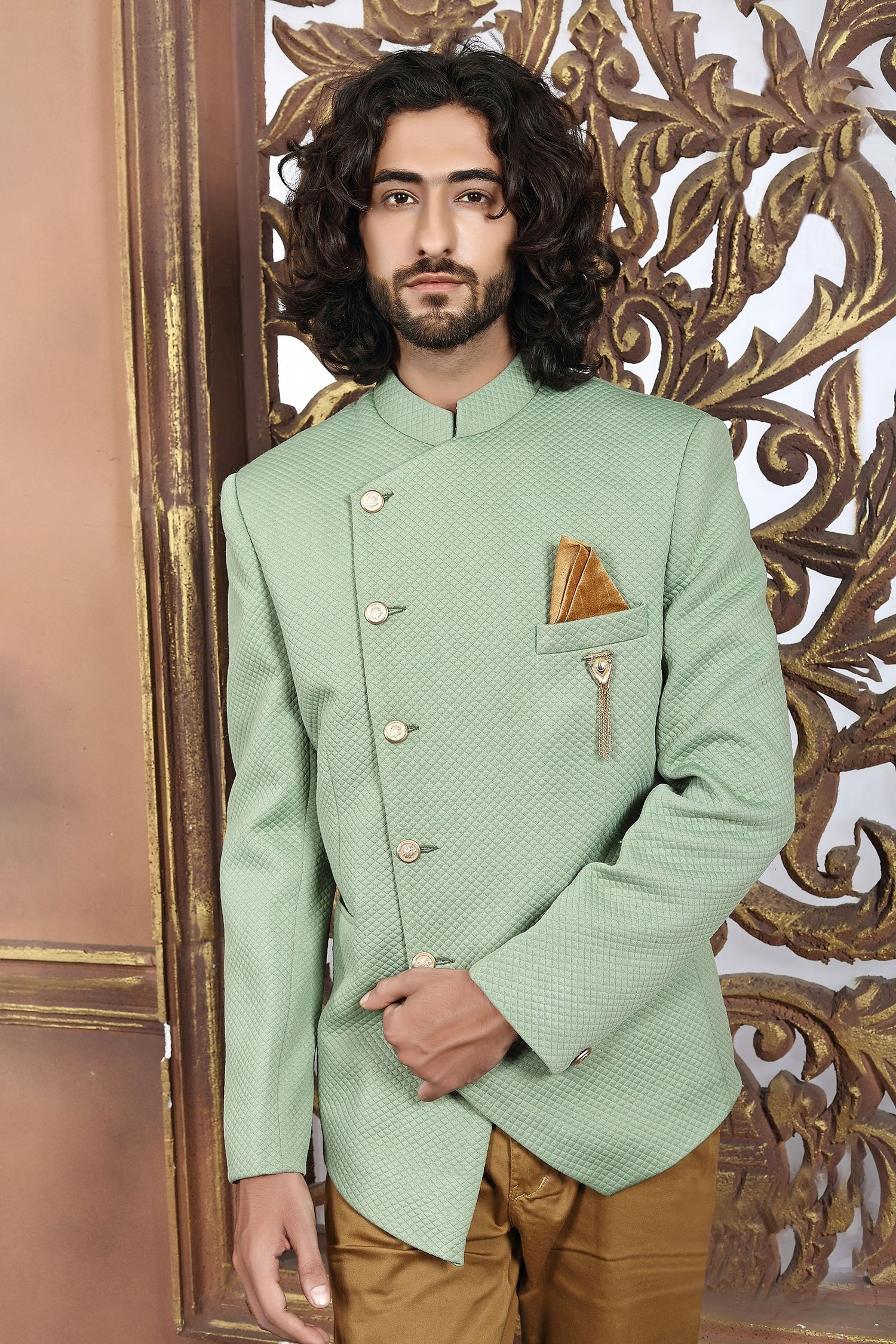 jodhpuri suit light colour