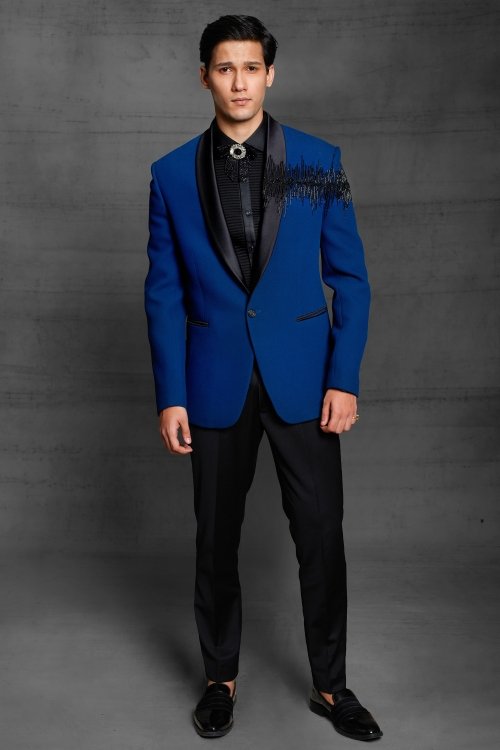 Blue Imported Suit
