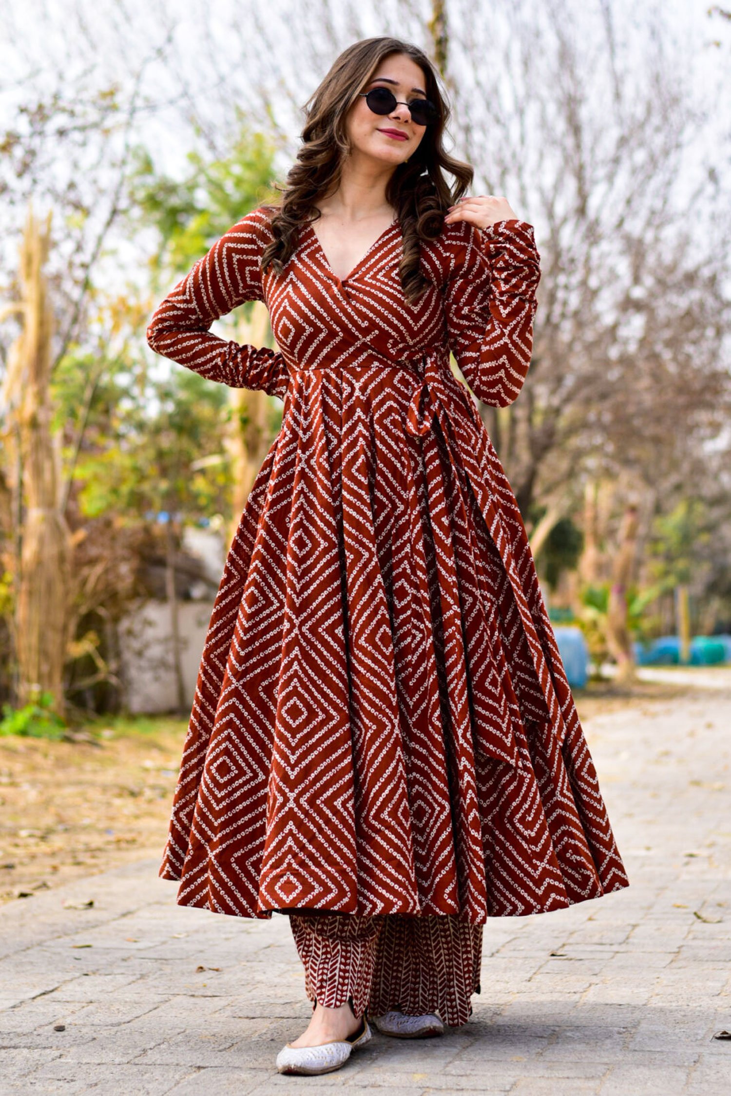 anarkali dress kurti