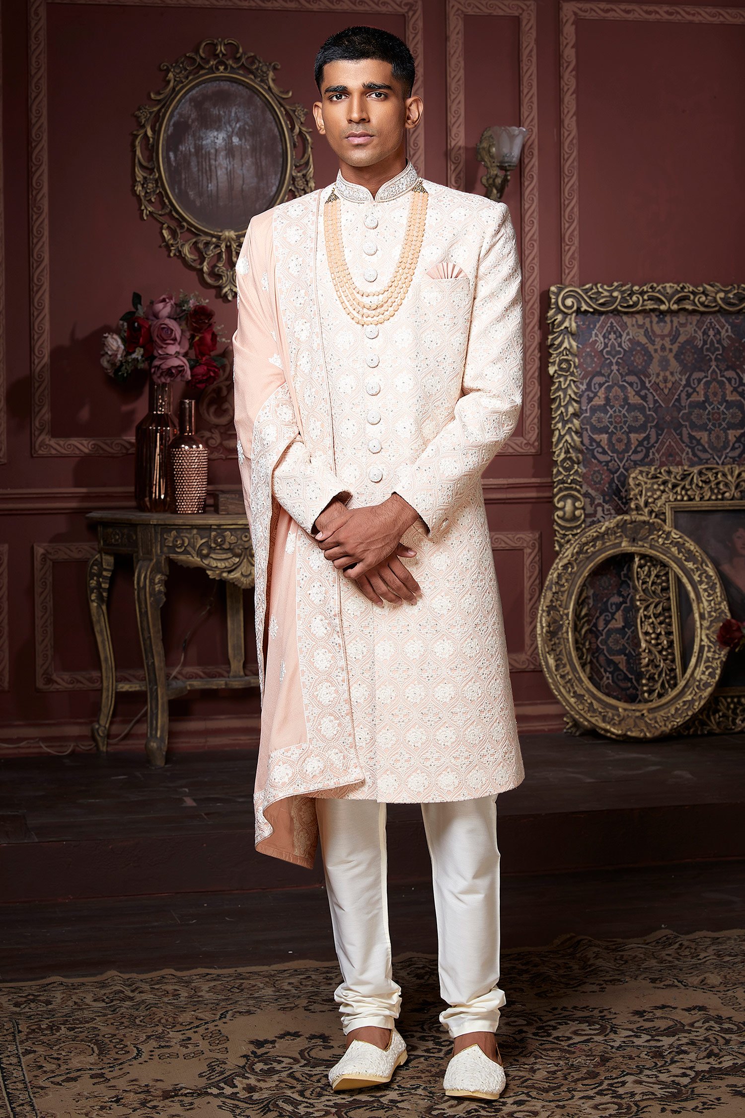 men's wedding sherwani suit